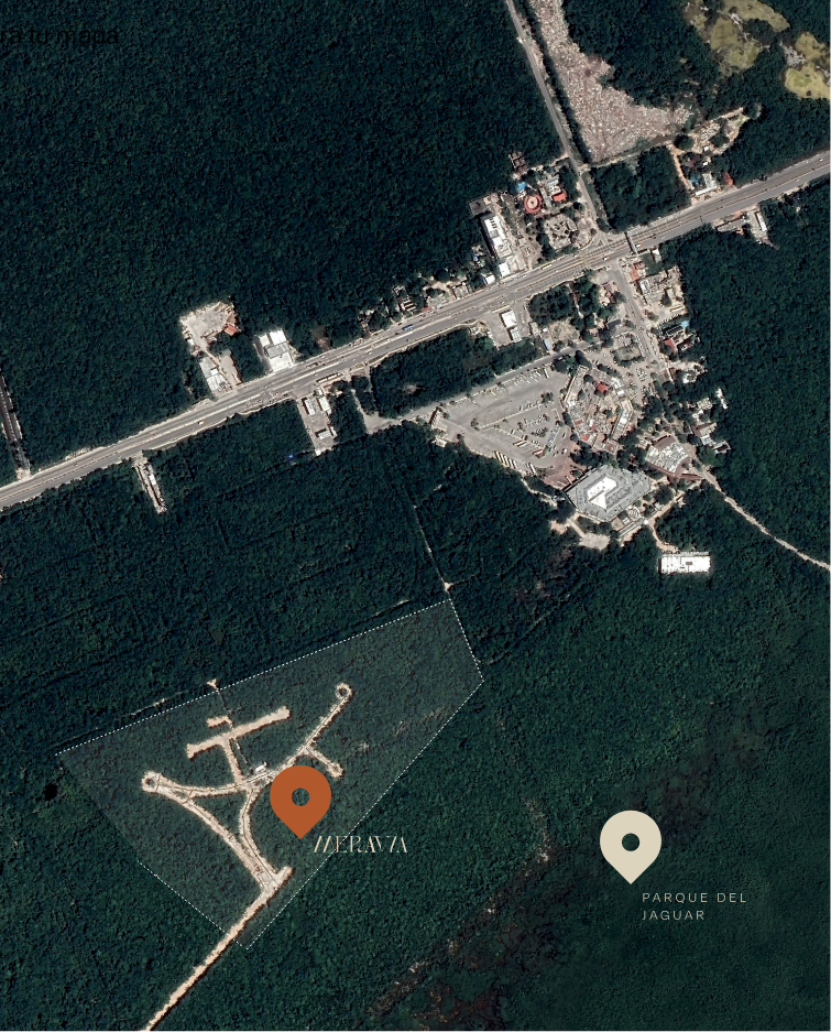 MERAVIA Tulum : Location